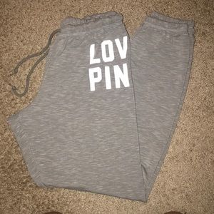 Victoria’s Secret Lounge Drawstring Sweat Pants